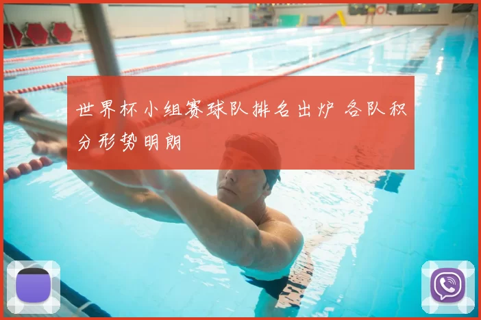 世界杯小组赛球队排名出炉 各队积分形势明朗