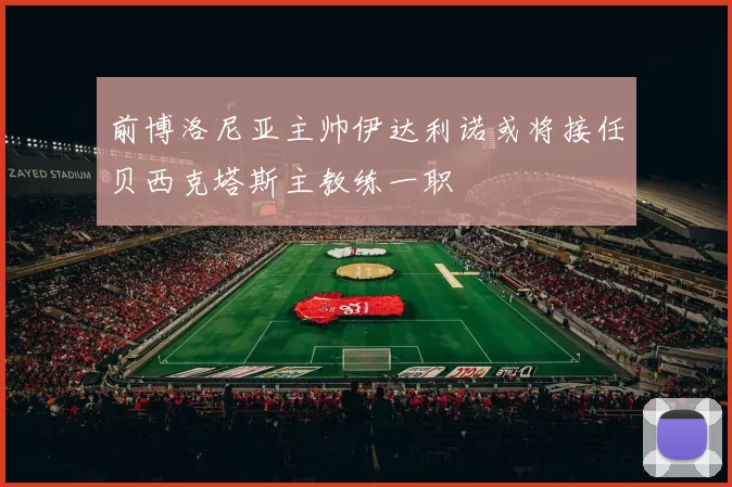前博洛尼亚主帅伊达利诺或将接任贝西克塔斯主教练一职
