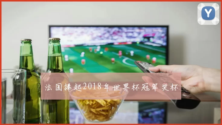 法国捧起2018年世界杯冠军奖杯