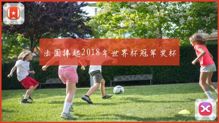 法国捧起2018年世界杯冠军奖杯
